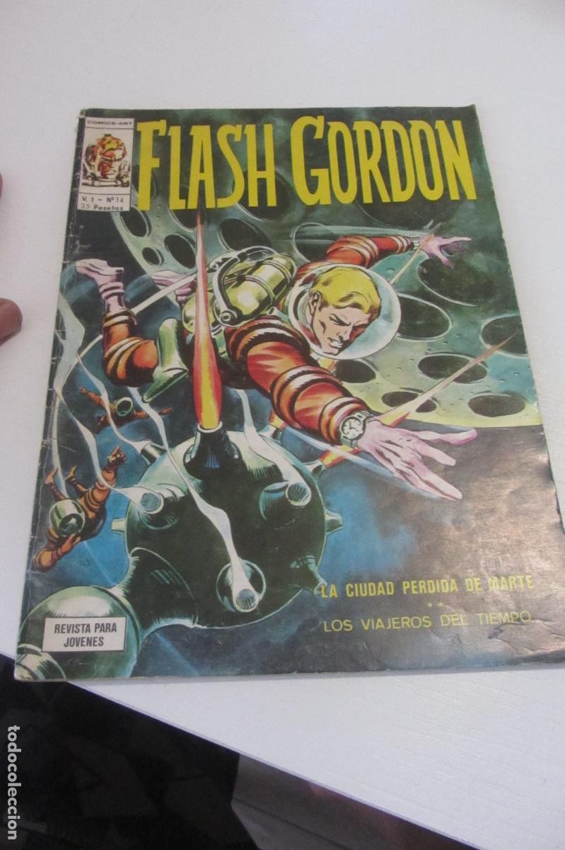 C&oacute;mics: FLASH GORDON VOL.1 N&ordm; 14 - La ciudad perdida de Marte ES V&Eacute;RTICE A&Ntilde;O 1974 arx183