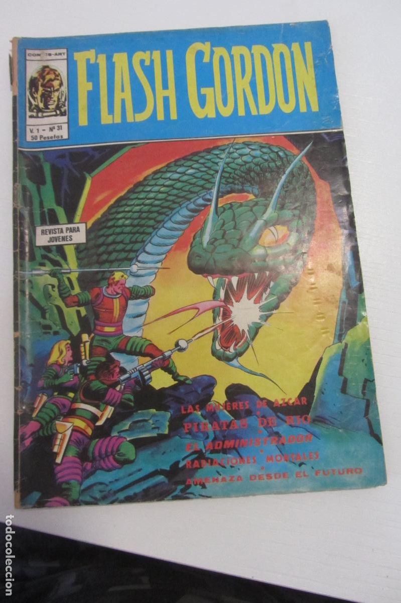 C&oacute;mics: FLASH GORDON VOL.1 N&ordm; 31 V&Eacute;RTICE arx183