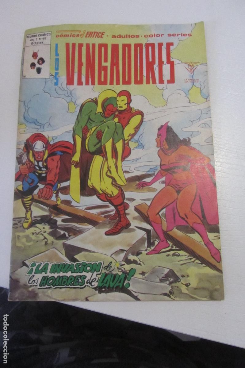C&oacute;mics: LOS VENGADORES VERTICE V 2 VOL 2 N&ordm; 46 V&Eacute;RTICE arx183