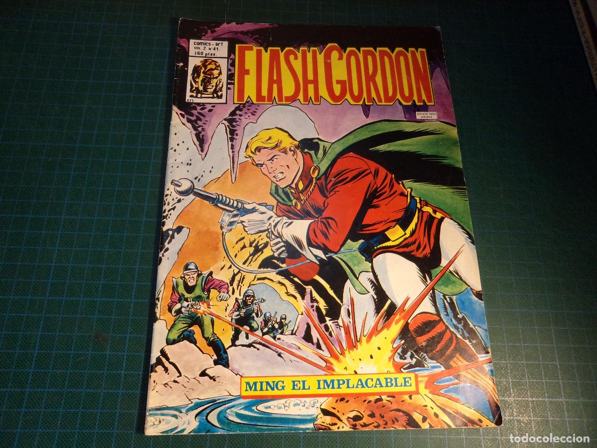 C&oacute;mics: Flash Gordon. Vol 2 N&ordm; 41. Vertice. (Ref. 12-B)