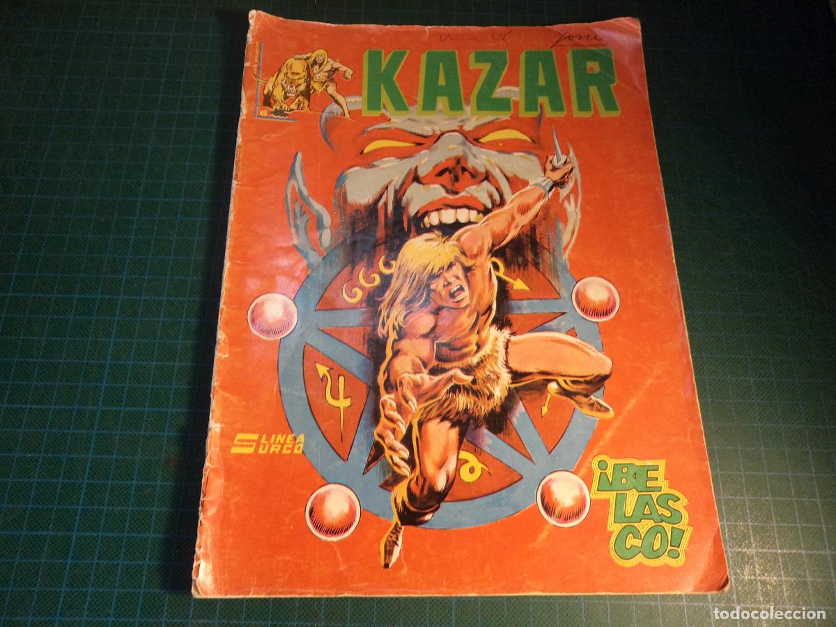 C&oacute;mics: Kazar. N&ordm; 6. Surco. Castigado. Lomo abierto. (ref. 12-B)