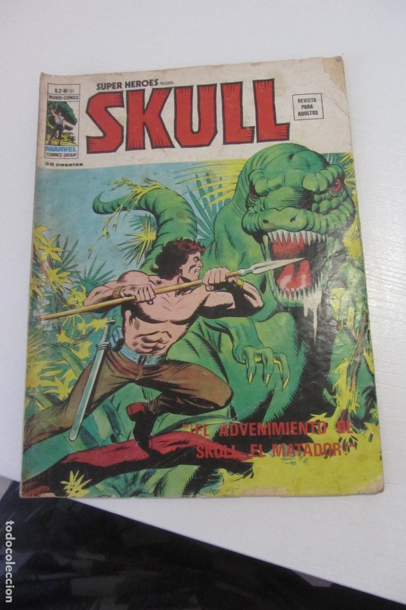 C&oacute;mics: SUPER HEROES SKULL V2 N&ordm; 51 MUNDI COMICS VERTICE arx191