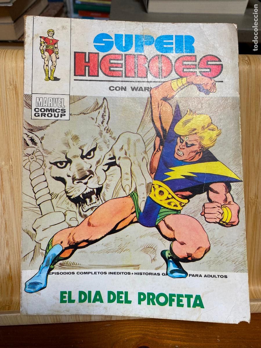 C&oacute;mics: EL D&Iacute;A DEL PROFETA. SUPER H&Eacute;ROES MARVEL N&ordm; 1 CON WARLOCK. EDITORIAL V&Eacute;RTICE