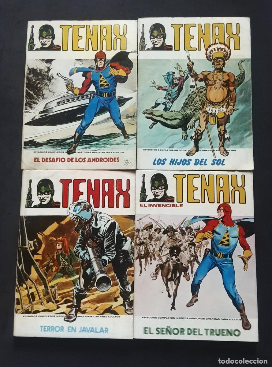 Comics : TENAX V1 # EDICIONES VERTICE 1972 # COLECCION A FALTA DE 2 NUMEROS # LOPEZ ESPI