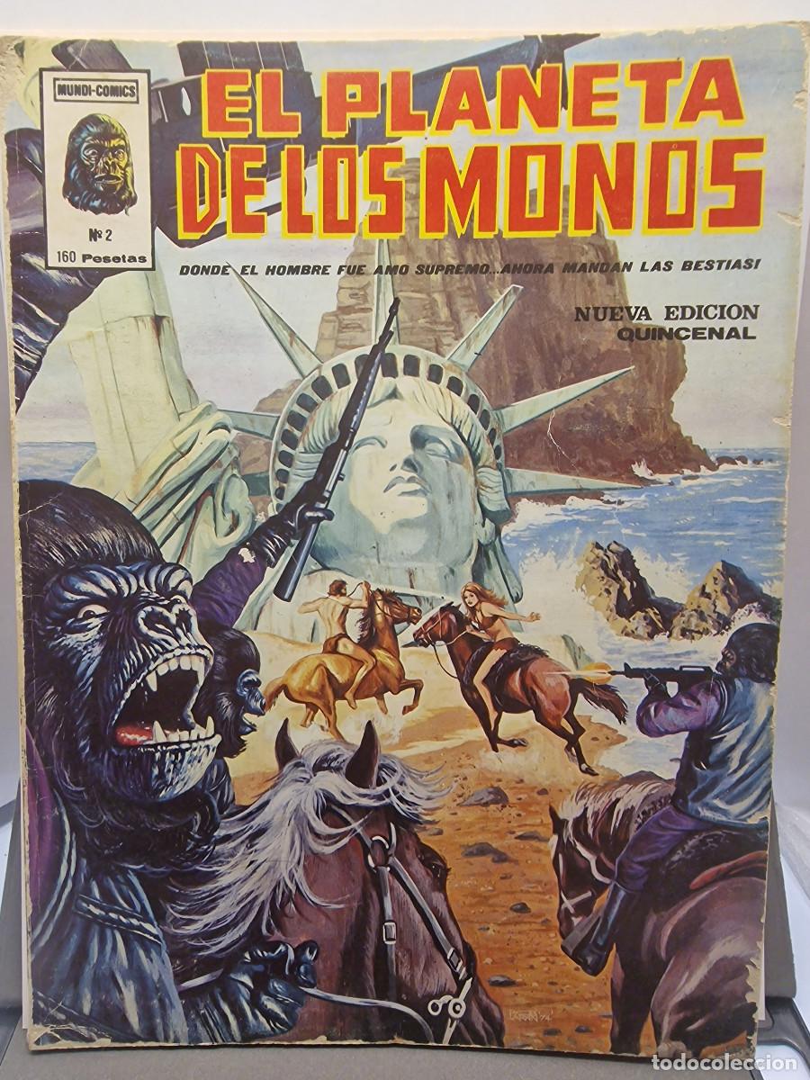 C&oacute;mics: EL PLANETA DE LOS MONOS DONDE EL HOMBRE FUE AMO SUPREMO, AHORA MANDAN LAS BESTIAS! N&ordm; 2 de EL PLANE