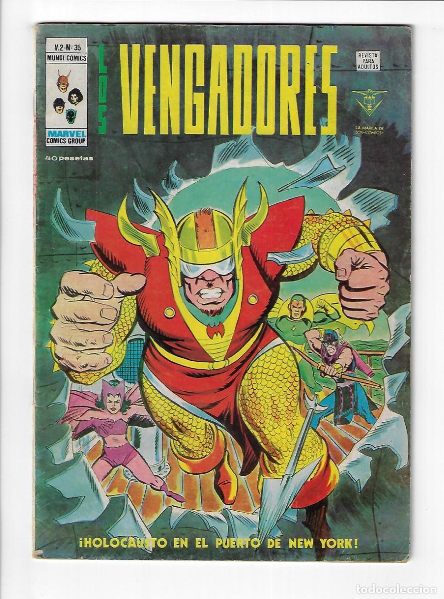 C&oacute;mics: V&eacute;rtice. Los vengadores Vol2. 35. - Foto 1