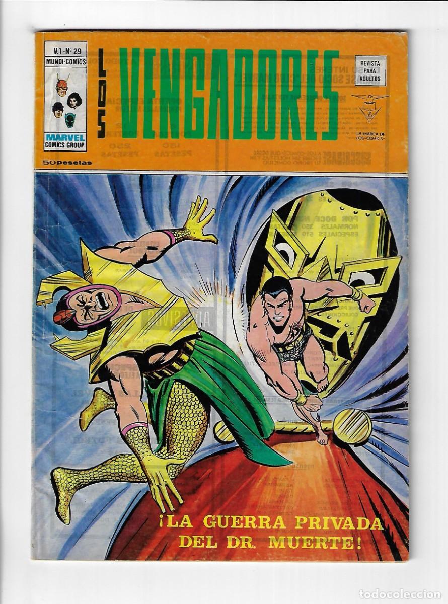 C&oacute;mics: V&eacute;rtice. Los vengadores Vol2. 29. - Foto 1