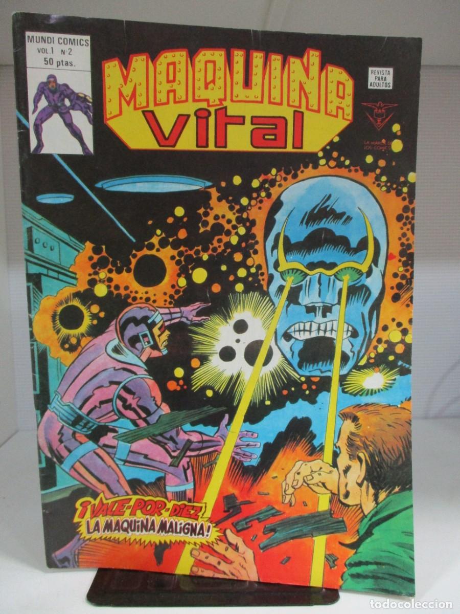 C&oacute;mics: MAQUINA VITAL - NUMERO 2 - V.1 - VOLUMEN 1 - VERTICE - MUNDI COMICS