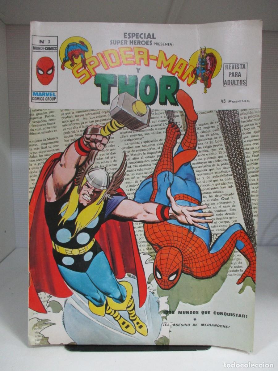 Comics: SUPER HEROES - SPIDERMAN / THOR - NUMERO 3 - V.1 - VOLUMEN 1 - VERTICE - MUNDI COMICS