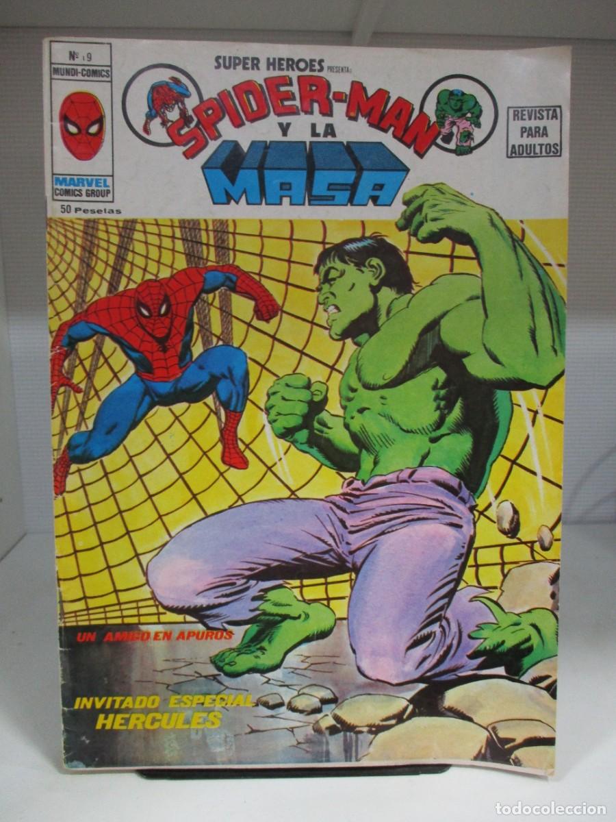 Comics : SUPER HEROES - SPIDERMAN / LA MASA - NUMERO 9 - V.1 - VOLUMEN 1 - VERTICE - MUNDI COMICS
