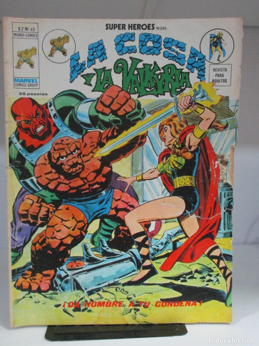 Comics: SUPER HEROES - LA COSA - VALKIRIA - NUMERO 43 - V.2 - VOLUMEN 2 - VERTICE