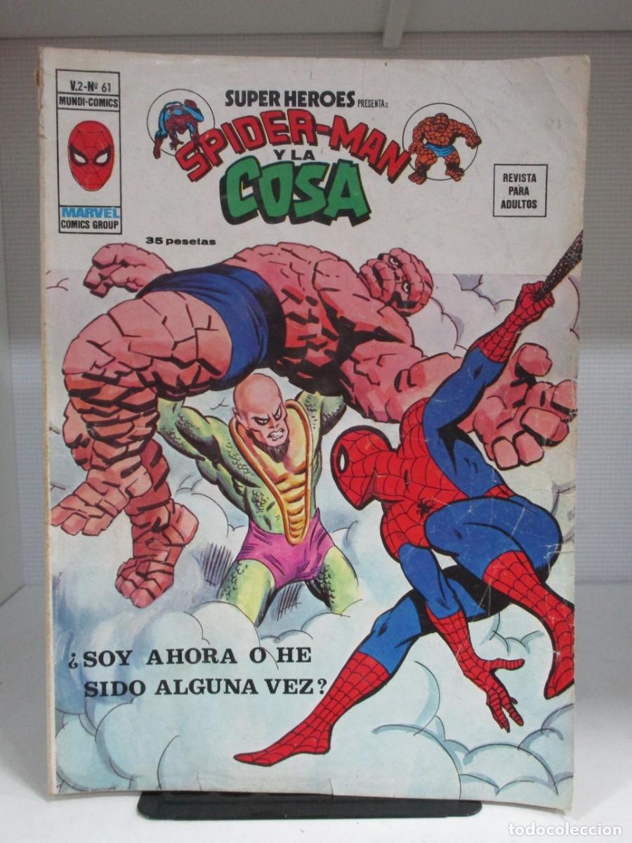 Comics: SUPER HEROES - LA COSA - SPIDERMAN - NUMERO 61 - V.2 - VOLUMEN 2 - VERTICE