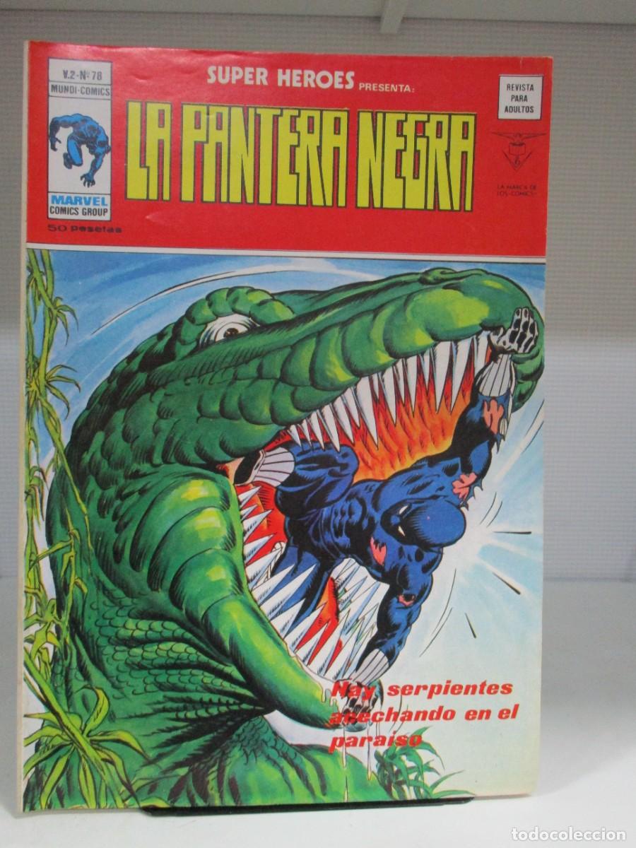 Comics: SUPER HEROES - LA PANTERA NEGRA - NUMERO 78 - V.2 - VOLUMEN 2 - VERTICE