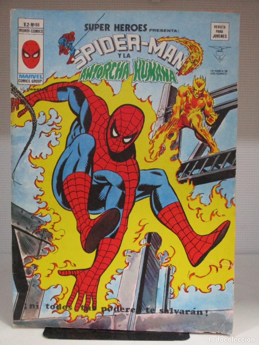 Comics: SUPER HEROES - SPIDERMAN Y LA ANTORCHA HUMANA - NUMERO 88 - V.2 - VOLUMEN 2 - VERTICE