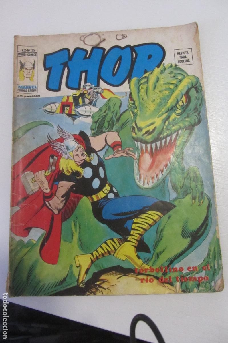C&oacute;mics: THOR - V.2 - VOLUMEN 2 - RIO DEL TIEMPO - N&ordm; 25 - VERTICE / MARVEL / MUNDI COMIC ARX191