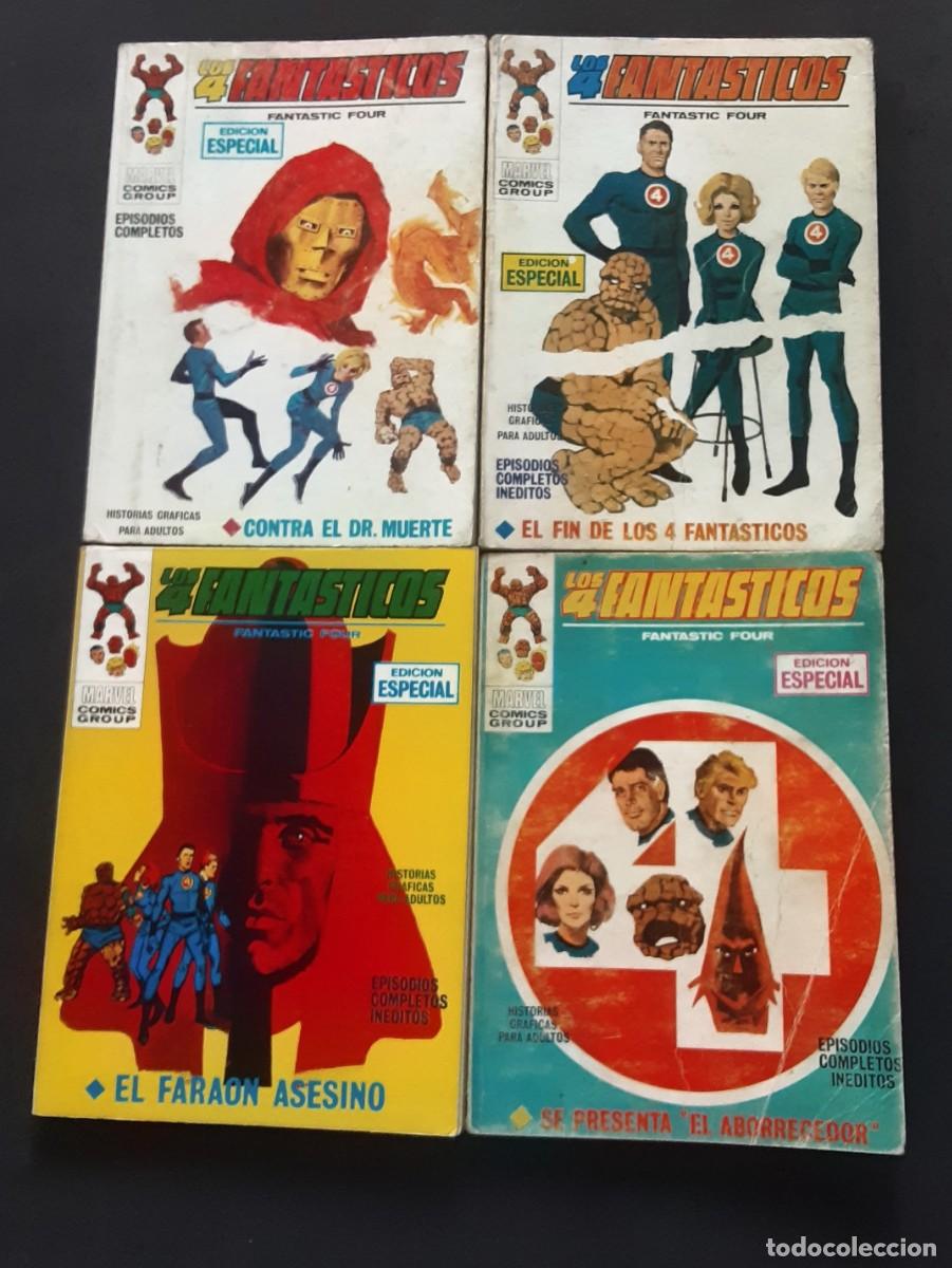 C&oacute;mics: LOS 4 FANTASTICOS V1 # EDICIONES VERTICE 1969 # LOTE DE 38 NUMEROS # LOPEZ ESPI