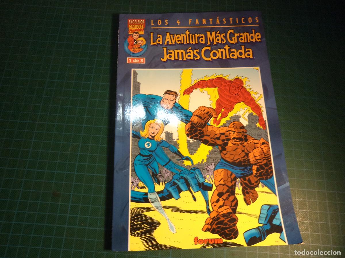 C&oacute;mics: Los 4 Fantasticos. La aventura mas grande jamas contada. N&ordm; 1. Forum.
