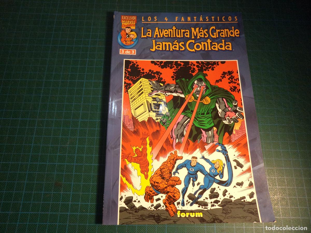 C&oacute;mics: Los 4 Fantasticos. La aventura mas grande jamas contada. N&ordm; 3. Forum.