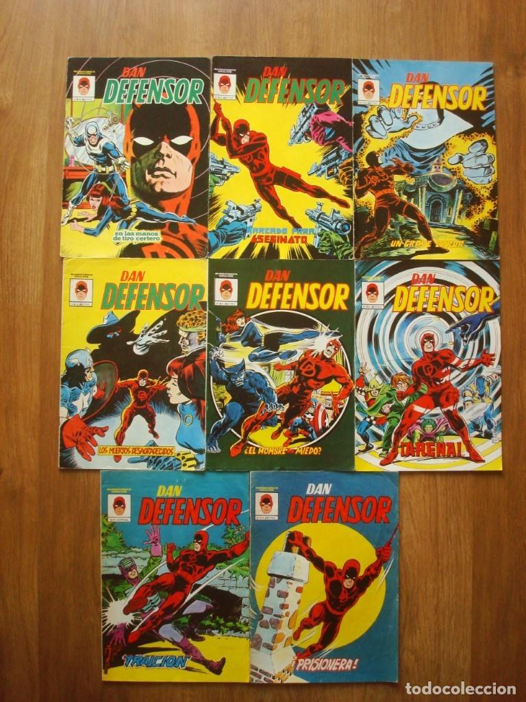 C&oacute;mics: Dan Defensor n&ordm; 1 al 9 (falta el 5) 1 2 3 4 6 7 8 9 Mundicomics Adultos (Vertice) Casi completa