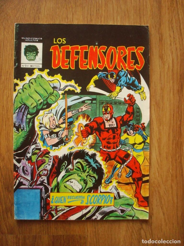 C&oacute;mics: Los Defensores n&ordm; 3 Mundicomics Adultos (Mundi Comics Vertice)
