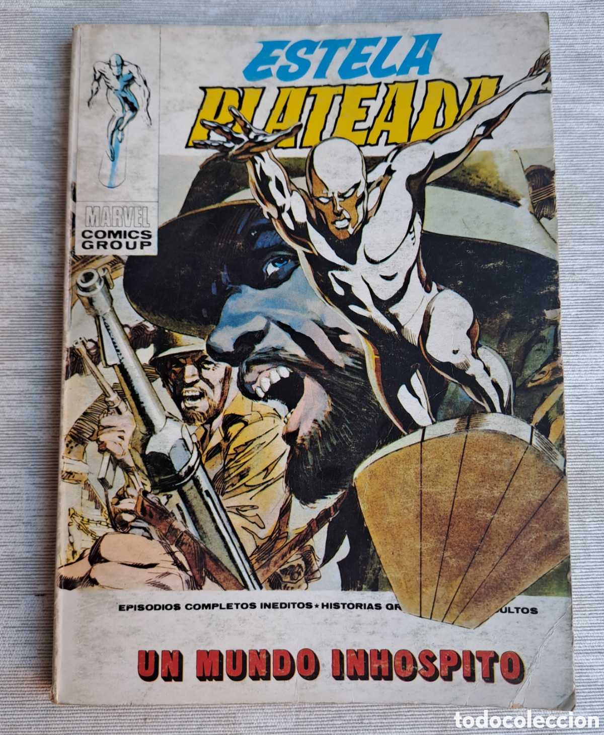 C&oacute;mics: ESTELA PLATEADA V1 N&ordm; 9 - UN MUNDO INHOSPITO - VERTICE 1972