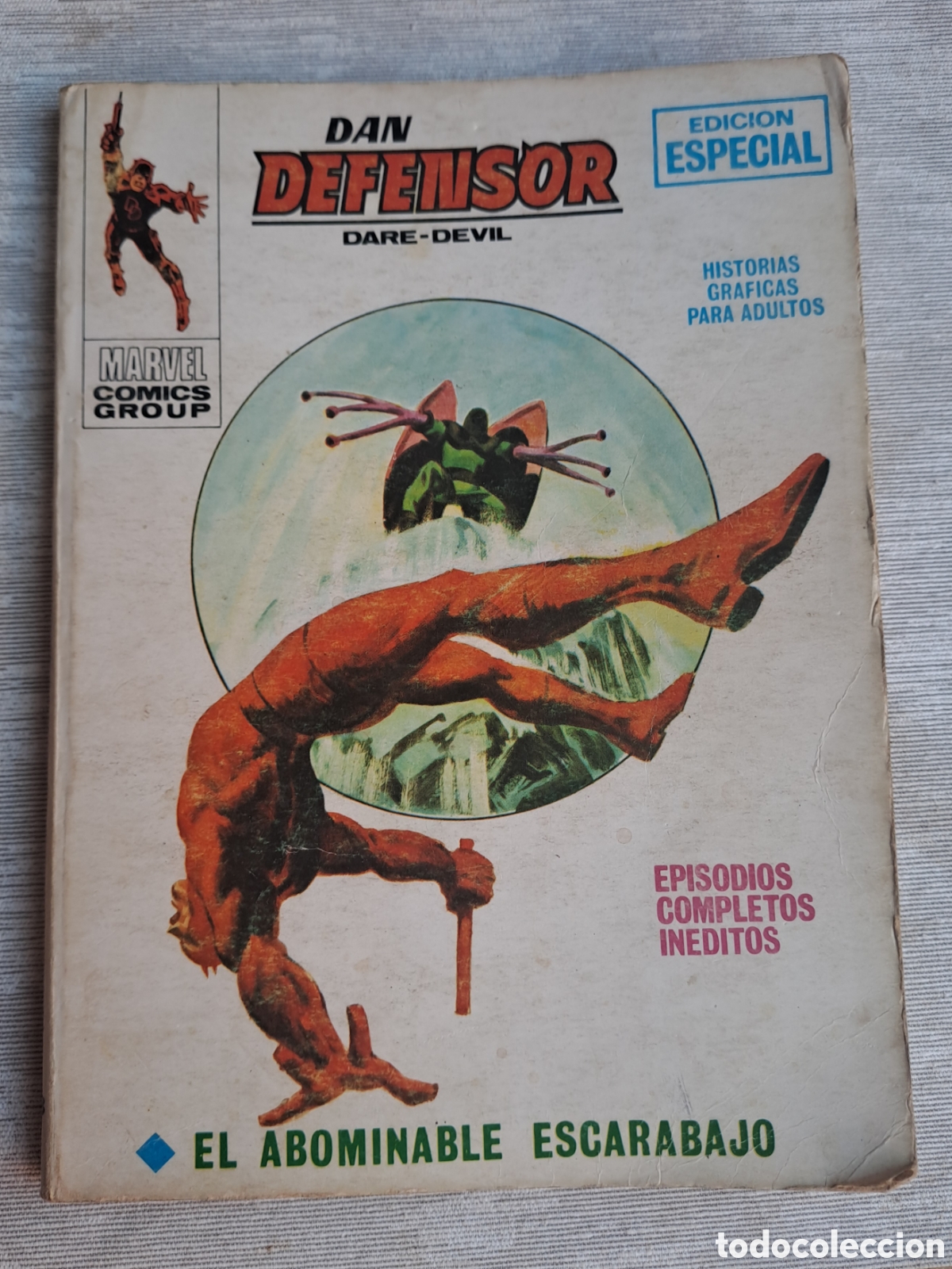 C&oacute;mics: DAN DEFENSOR N. 13 . EL ABOMINABLE ESCARABAJO