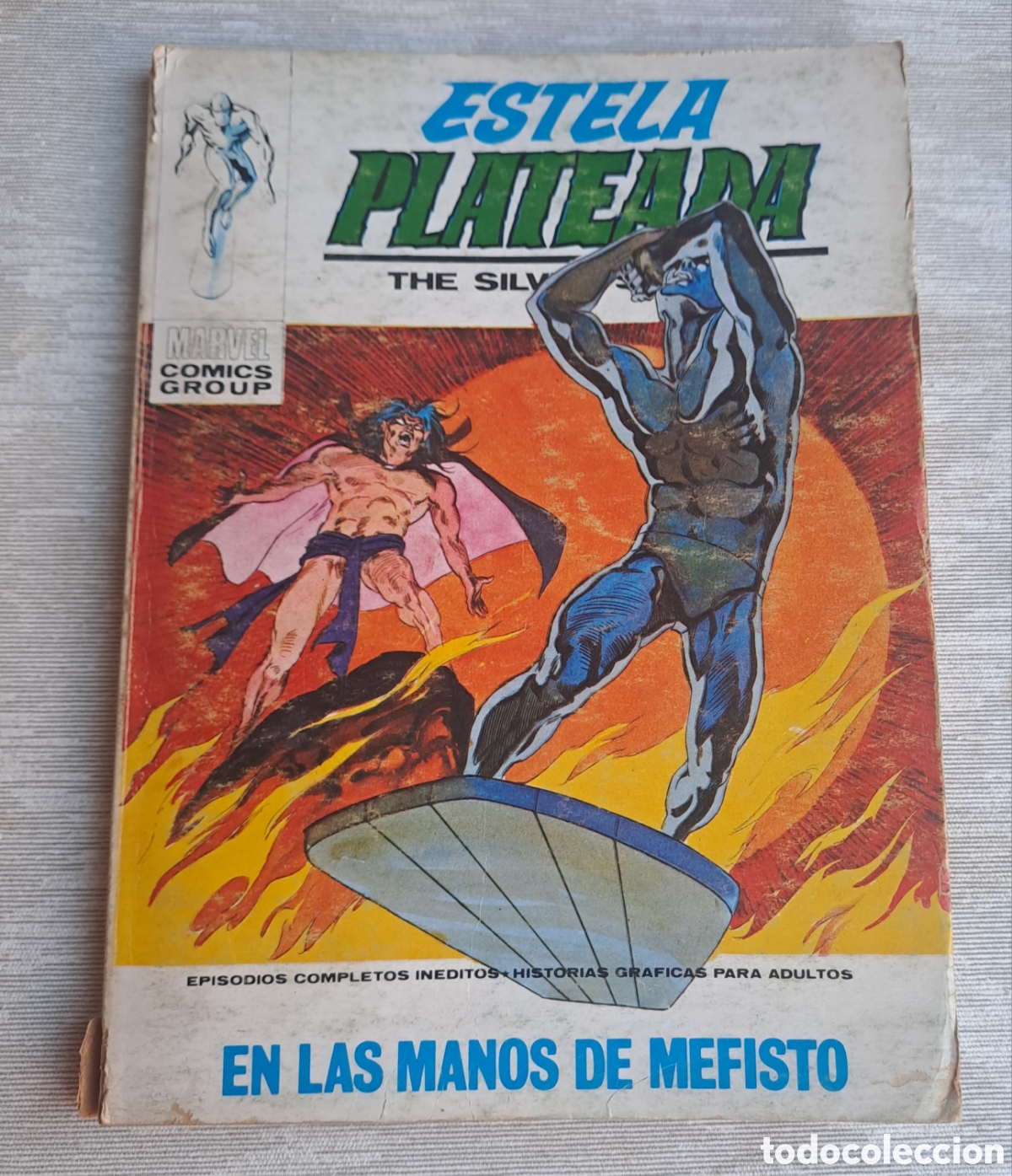 C&oacute;mics: TEBEO ESTELA PLATEADA N&ordm;12 EN LAS MANOS DE MEFISTO VERTICE