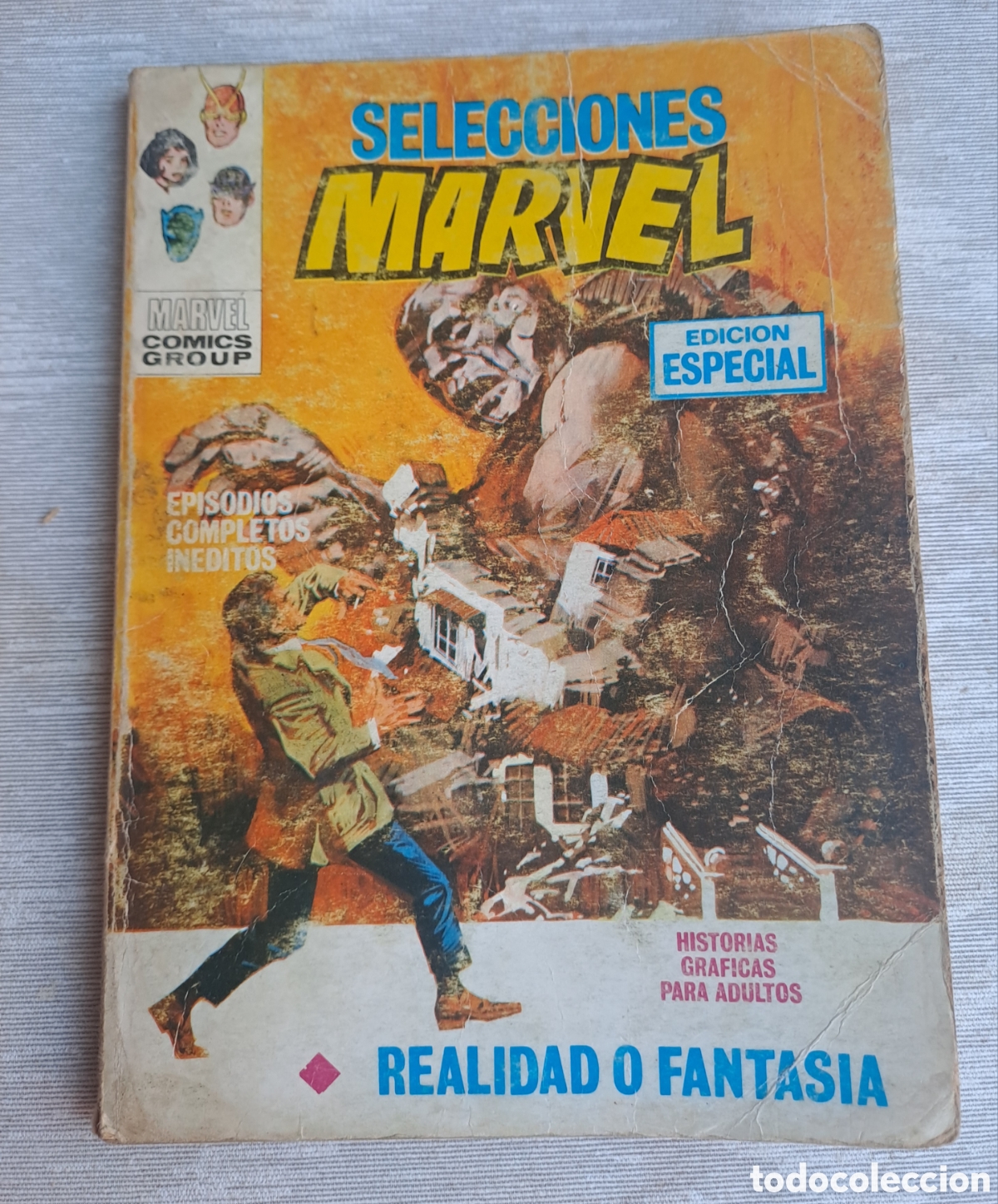 C&oacute;mics: Selecciones Marvel, n&ordm; 7, Realidad o fantasia (Vertice) taco