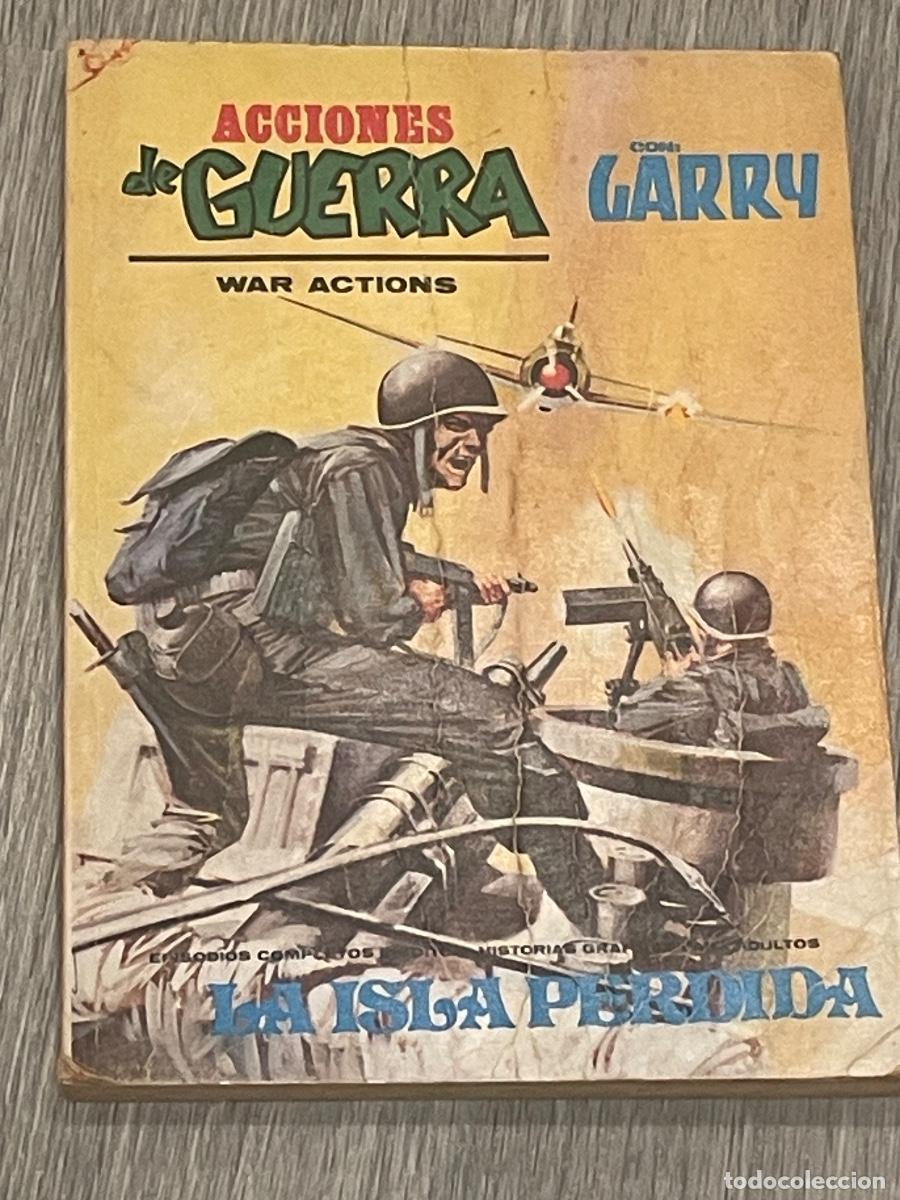 C&oacute;mics: ED.V&Eacute;RTICE - ACCIONES DE GUERRA CON GARRY N&ordm; 10, LA ISLA PERDIDA - 1973