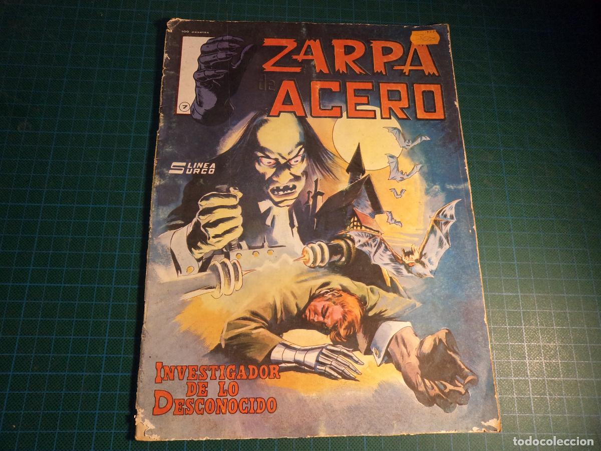 C&oacute;mics: Zarpa de Acero. N&ordm; 7. Surco. Con se&ntilde;ales de uso.