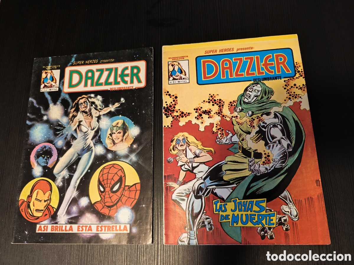 C&oacute;mics: DAZZLER DESLUMBRANTE 1 AS&Iacute; BRILLA ESTA ESTRELLA - DAZZLER DESLUMBRANTE 2 LAS JOYAS DE MUERTE-VERTICE