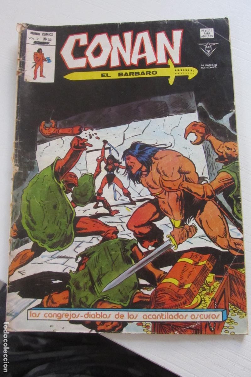 C&oacute;mics: CONAN EL B&Aacute;RBARO VOL. 2 N&ordm; 32 VERTICE arx197 - Foto 1