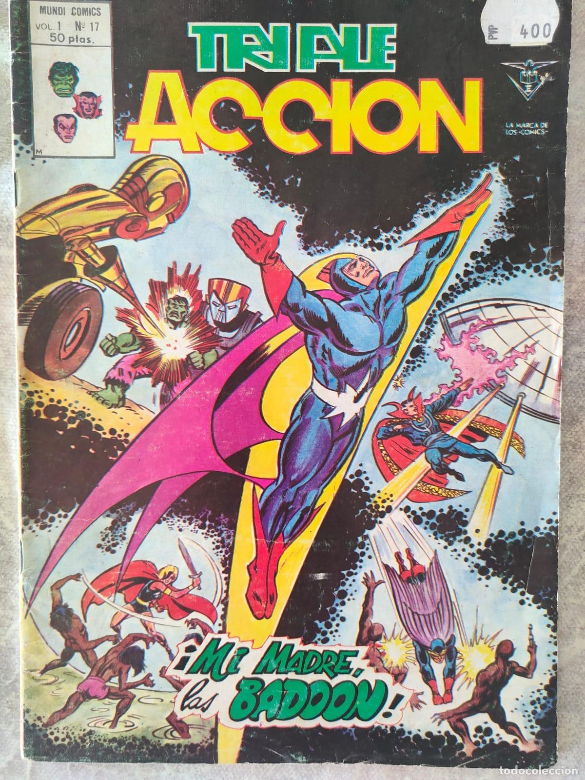C&oacute;mics: TRIPLE ACCION VOL 1 NUMERO 17 - Foto 1