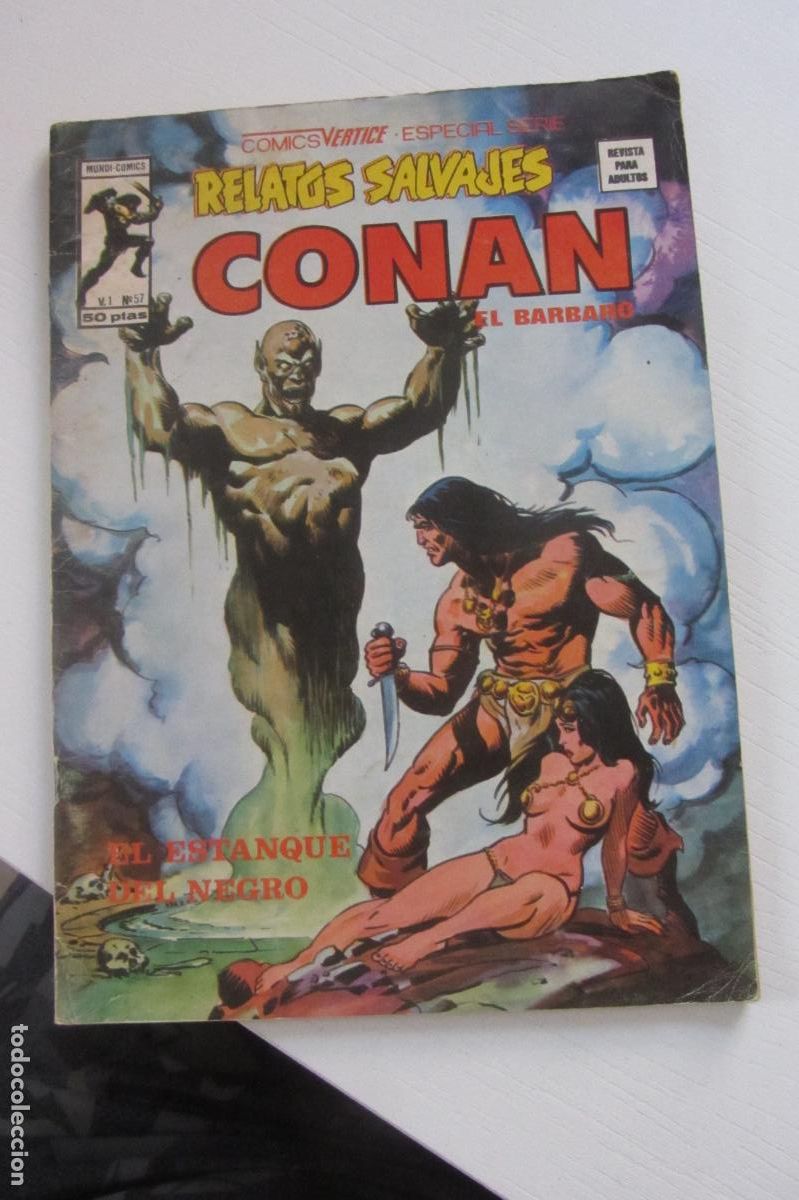 C&oacute;mics: RELATOS SALVAJES CONAN EL BARBARO V.1 N&ordm; 57 - VERTICE ARX207