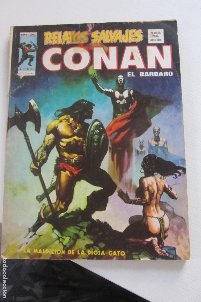 C&oacute;mics: RELATOS SALVAJES CONAN EL BARBARO V.1 N&ordm; 30 VERTICE ARX207
