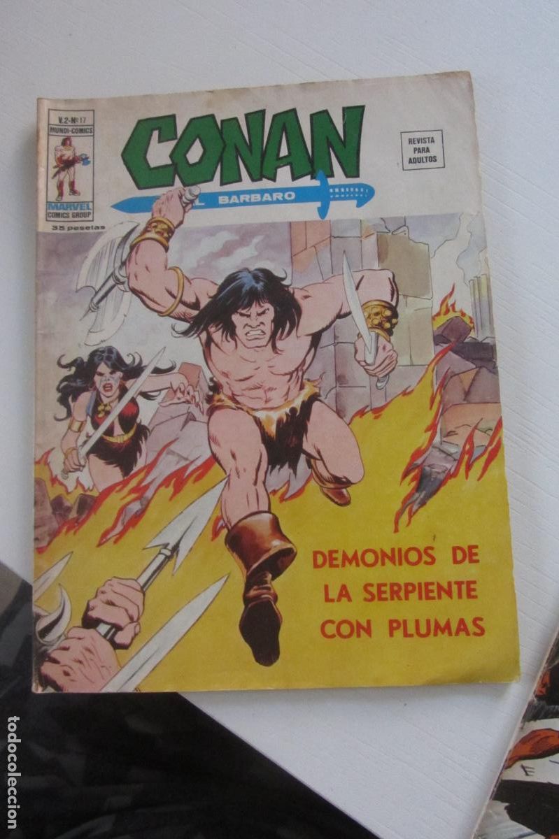 C&oacute;mics: CONAN N&ordm; 17 VOL. 2 - DEMONIOS DE LA SERPIENTE CON PLUMAS - VERTICE ARX213