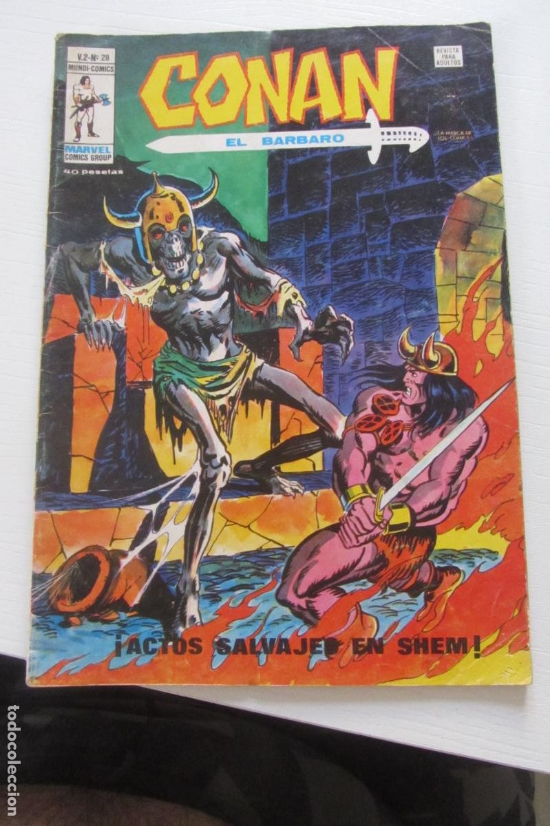 C&oacute;mics: CONAN N&ordm; 28 VOL. 2 - &iexcl;ACTOS SALVAJES EN SHEM! VERTICE ARX213
