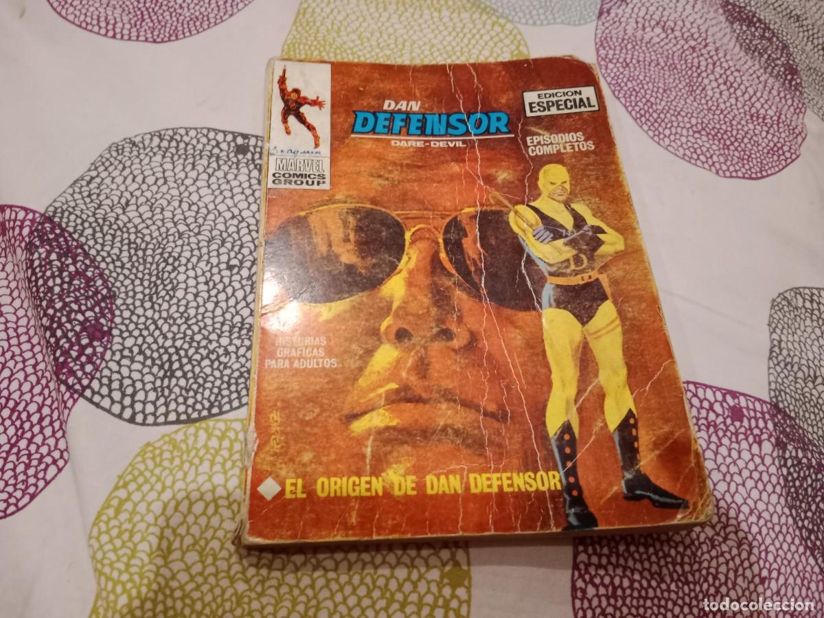 Comics: DAN DEFENSOR - VOL.1 N&ordm; 1 - EL ORIGEN DE DAN DEFENSOR - - EDICIONES VERTICE MARVEL 1969