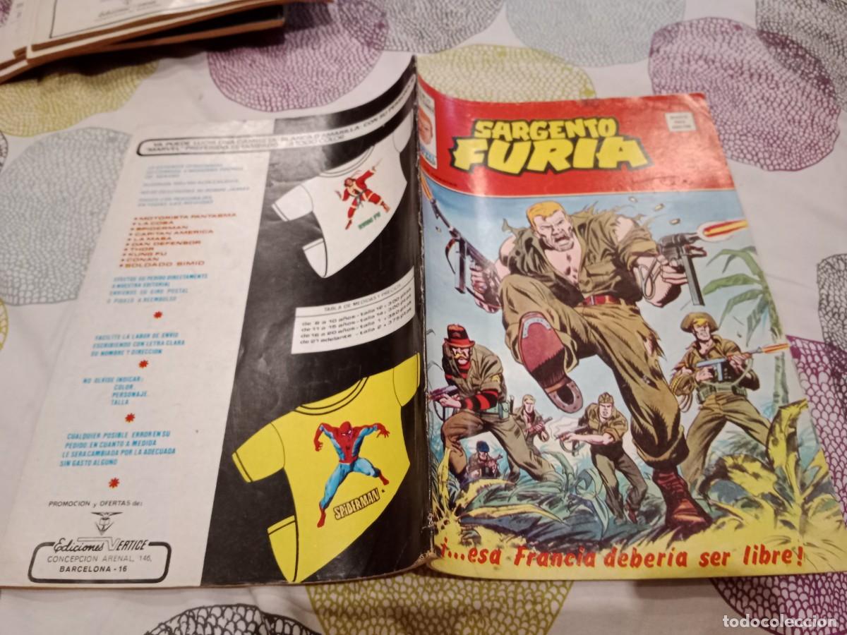 Comics: SARGENTO FURIA VOL2 N&ordm;29 ESA FRANCIA DEBERIA SER LIBRE - EDICIONES VERTICE 1974