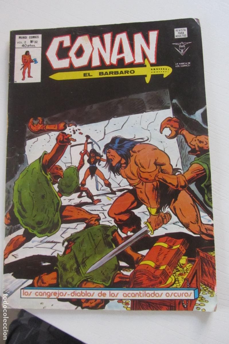 C&oacute;mics: CONAN EL B&Aacute;RBARO VOL. 2 N&ordm; 32 VERTICE ARX213