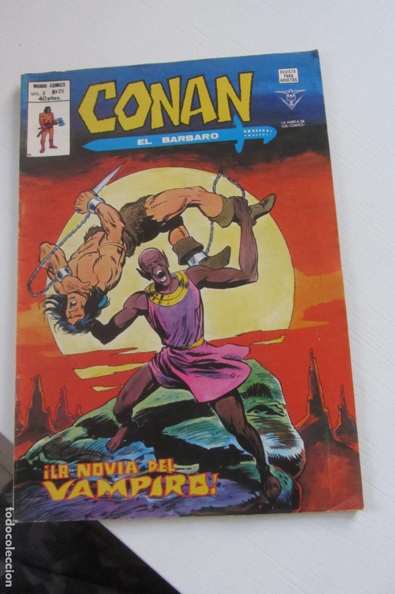 C&oacute;mics: CONAN EL B&Aacute;RBARO VOL. 2 N&ordm; 35 VERTICE ARX213
