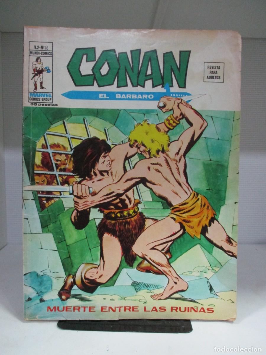 Comics : CONAN EL BARBARO - NUMERO 16 - MUERTE EN RUINAS - V.2 - VOLUMEN 2 - VERTICE