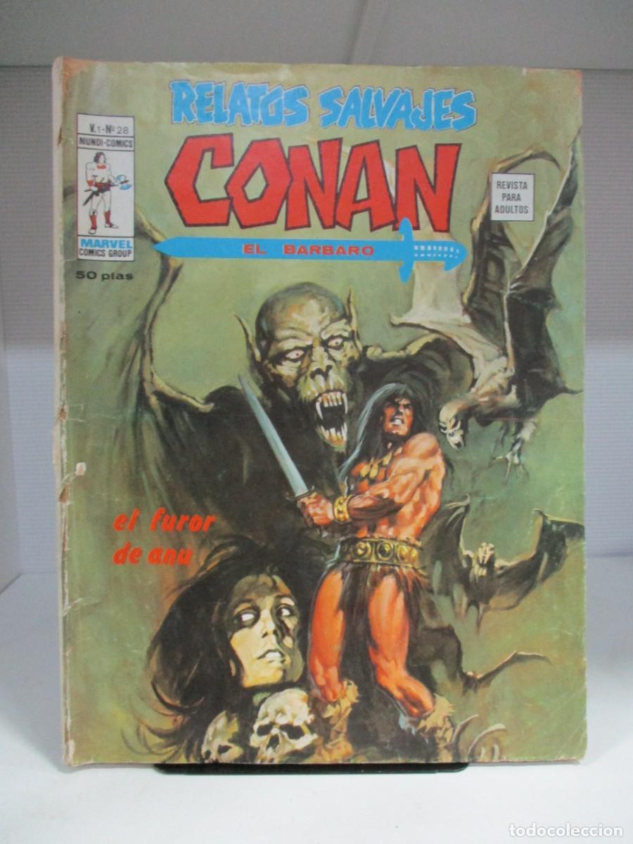 Comics : RELATOS SALVAJES CONAN EL BARBARO - NUMERO 28 - EL FUROR - V.1 - VOLUMEN 1 - VERTICE