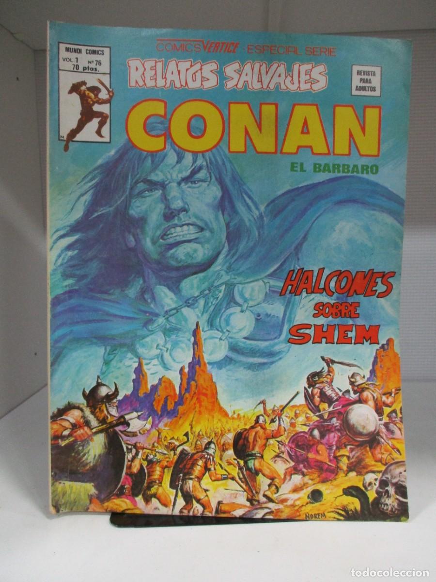 Comics: RELATOS SALVAJES CONAN EL BARBARO - NUMERO 76 - HALCONES - V.1 - VOLUMEN 1 - VERTICE