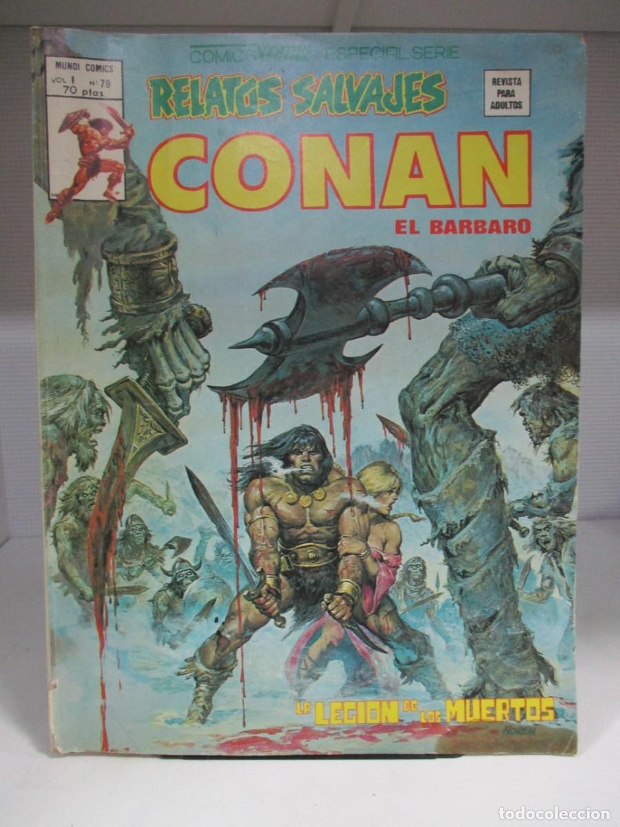 Comics: RELATOS SALVAJES CONAN EL BARBARO - NUMERO 79 - LEGION DE MUERTOS - V.1 - VOLUMEN 1 - VERTICE