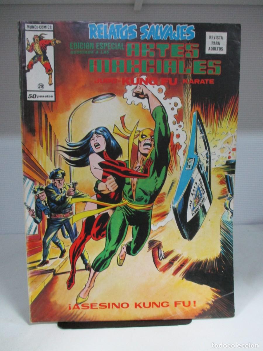 Comics: RELATOS SALVAJES - ARTES MARCIALES - KUNG FU - NUMERO 28 - V.1 - VOLUMEN 1 - VERTICE
