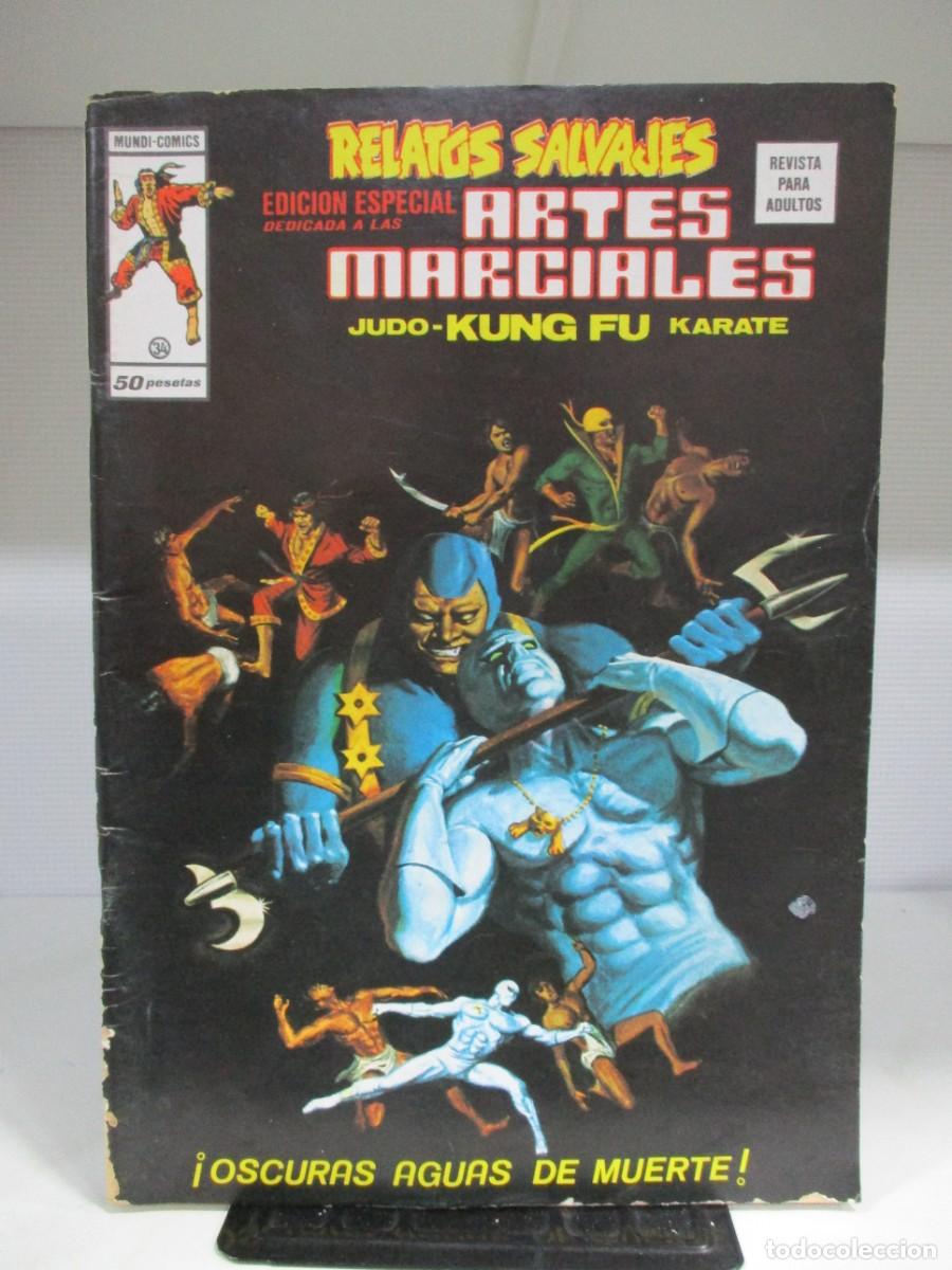C&oacute;mics: RELATOS SALVAJES - ARTES MARCIALES - KUNG FU - NUMERO 34 - V.1 - VOLUMEN 1 - VERTICE