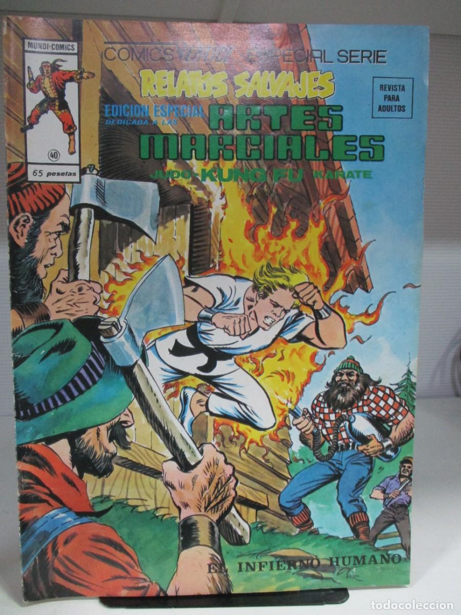 C&oacute;mics: RELATOS SALVAJES - ARTES MARCIALES - KUNG FU - NUMERO 40 - V.1 - VOLUMEN 1 - VERTICE