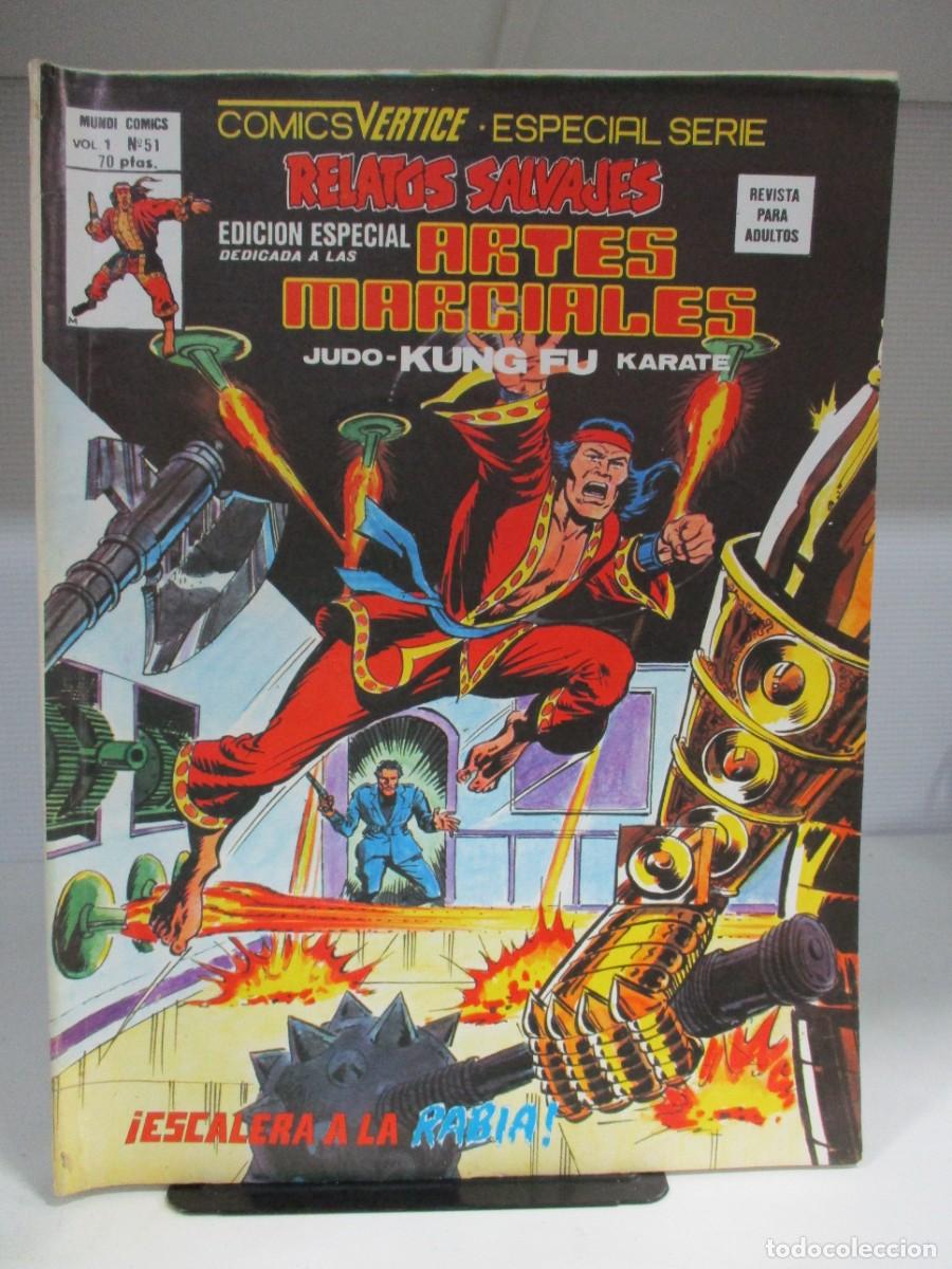 C&oacute;mics: RELATOS SALVAJES - ARTES MARCIALES - KUNG FU - NUMERO 51- V.1 - VOLUMEN 1 - VERTICE