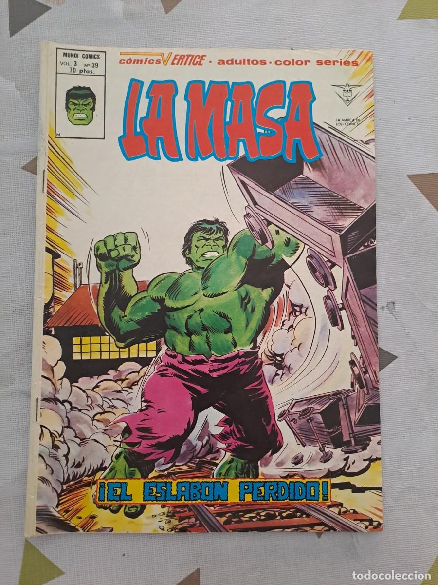 C&oacute;mics: La Masa 39, Vertice V-3 en buen estado - Foto 1